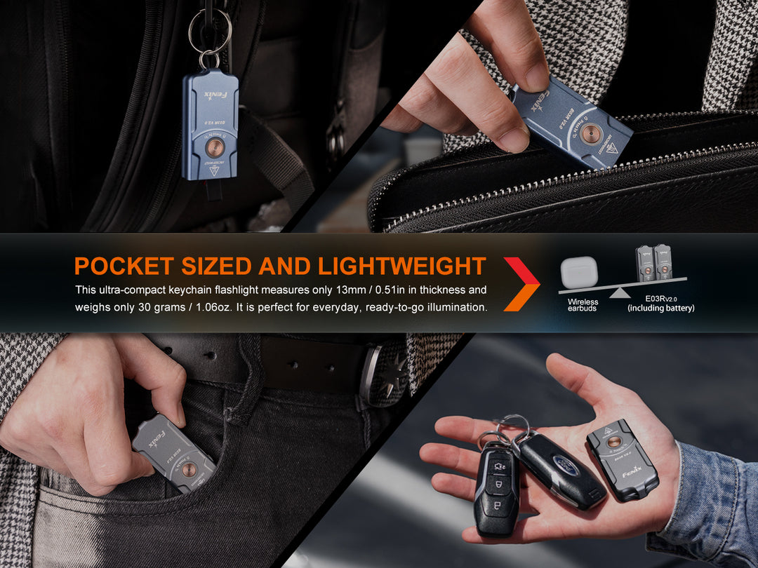 fenix e03r keychain flashlight Fenix E03R V2 Keychain Flashlight – Fenix Store