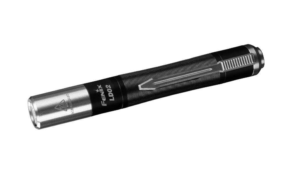 fenix 1 aaa flashlight E01 V2.0 Black The ultrafine optical lens produces a soft Fenix E12 V3 200 Lumen