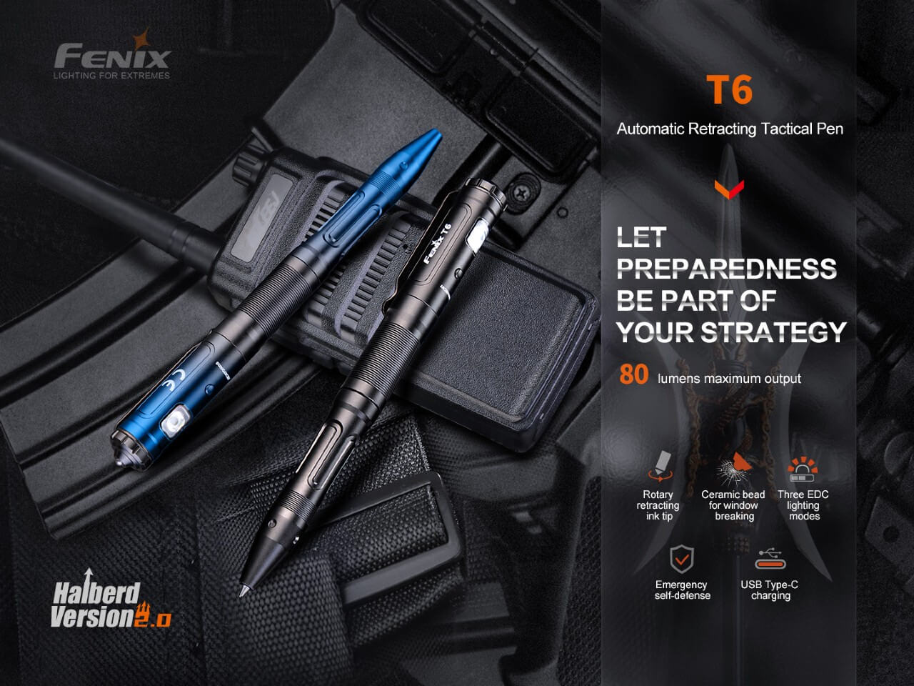 Fenix T6 Tactical LED Penlight – Fenix Store