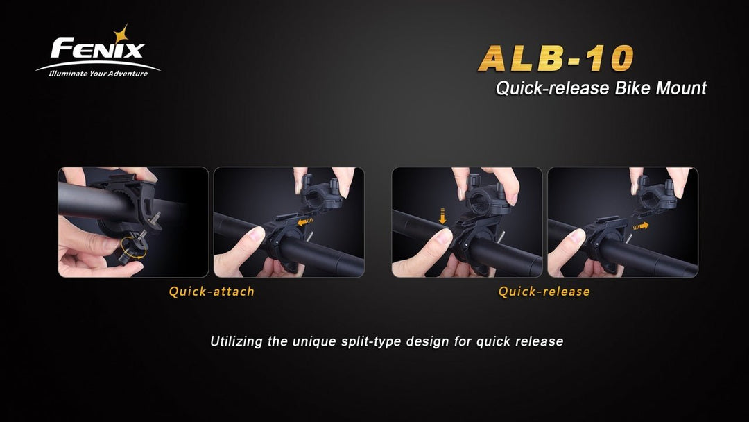 Fenix ALB-10 Quick-Release Bike Mount - Fenix Store