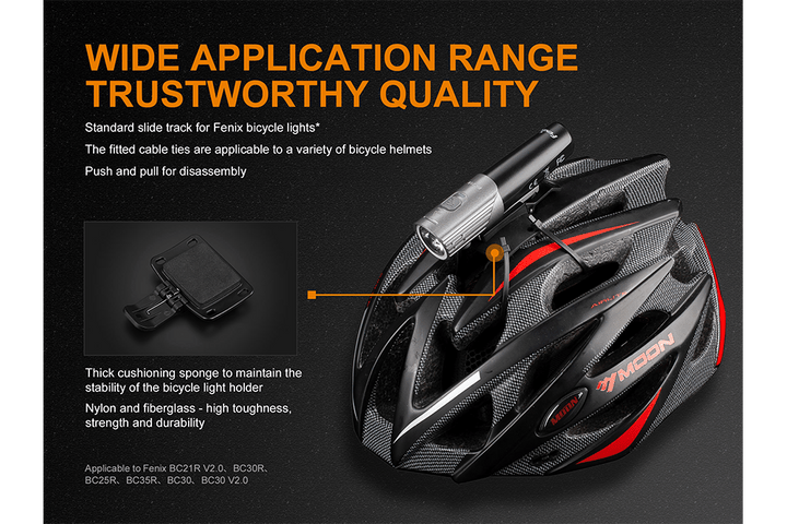 Fenix ALD-08 Bike Light Helmet Holder - Fenix Store