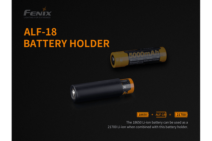 Fenix ALF-18 Battery Adapter - Fenix Store