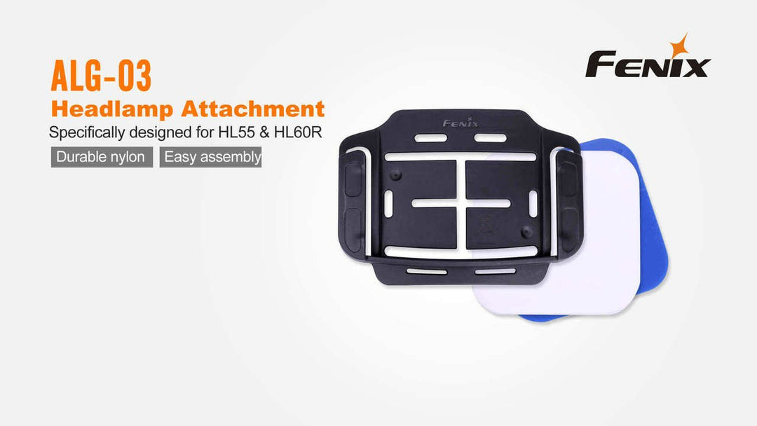 Fenix ALG-03 V2.0 Headlamp Helmet Attachment - Fenix Store