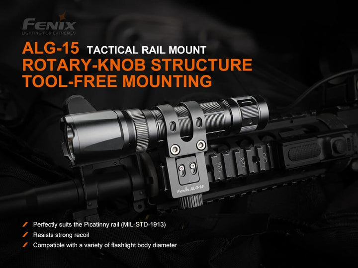 Fenix ALG-15 Tactical Rail Mount - Fenix Store