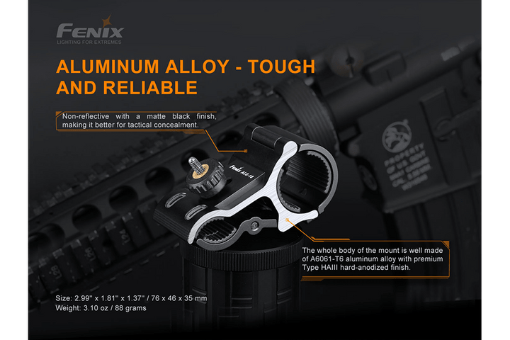 Fenix ALG-18 Flashlight Barrel Mount - Fenix Store