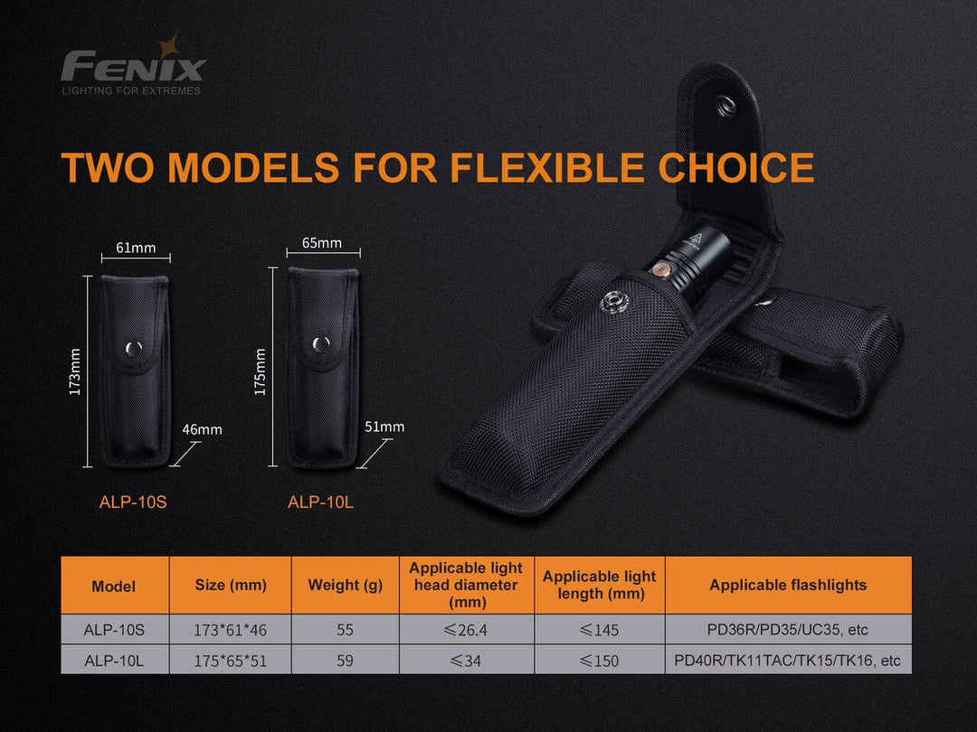 Fenix ALP-10 Flashlight Holster - Fenix Store