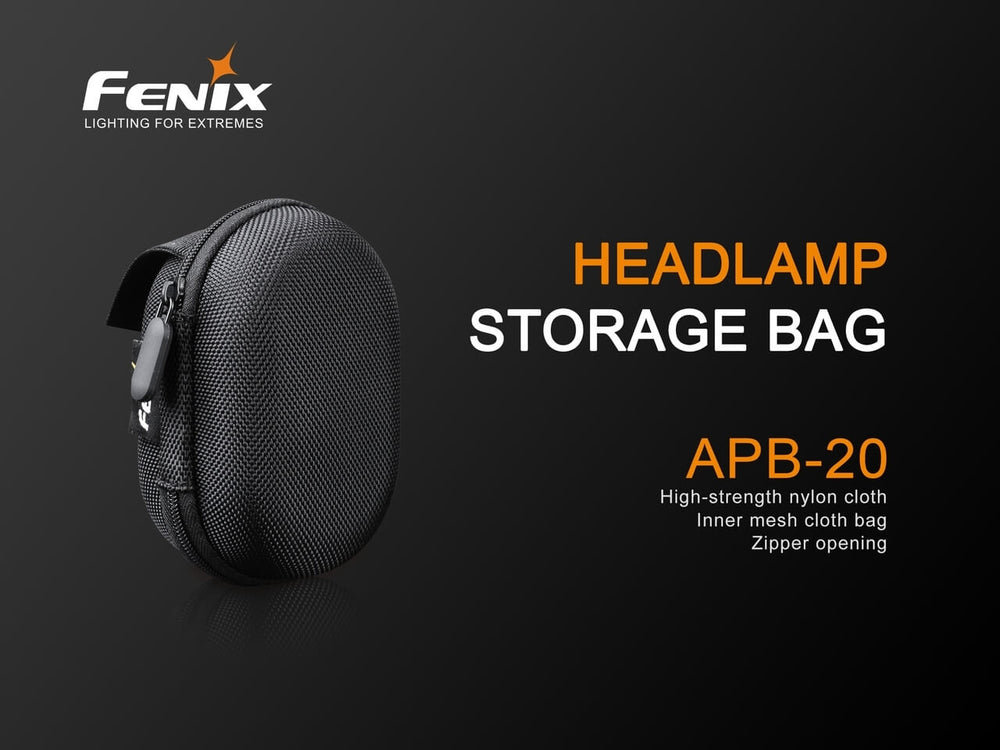 Fenix APB-20 Headlamp Storage Bag - Fenix Store