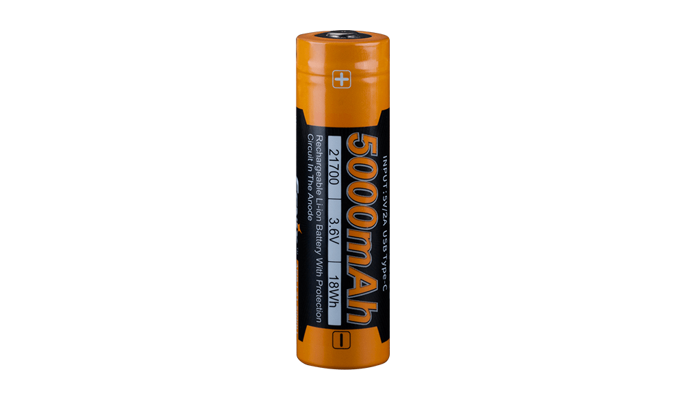 Fenix ARB-L21-5000U Rechargeable 21700 Battery - Fenix Store