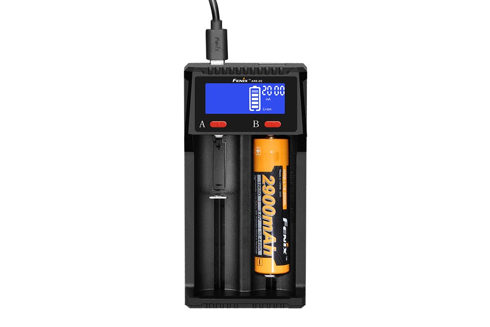 Fenix ARE-D2 Dual Channel Smart Battery Charger - Fenix Store