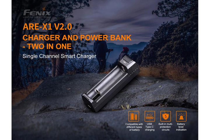 Fenix ARE-X1 V2.0 Smart Battery Charger - Fenix Store