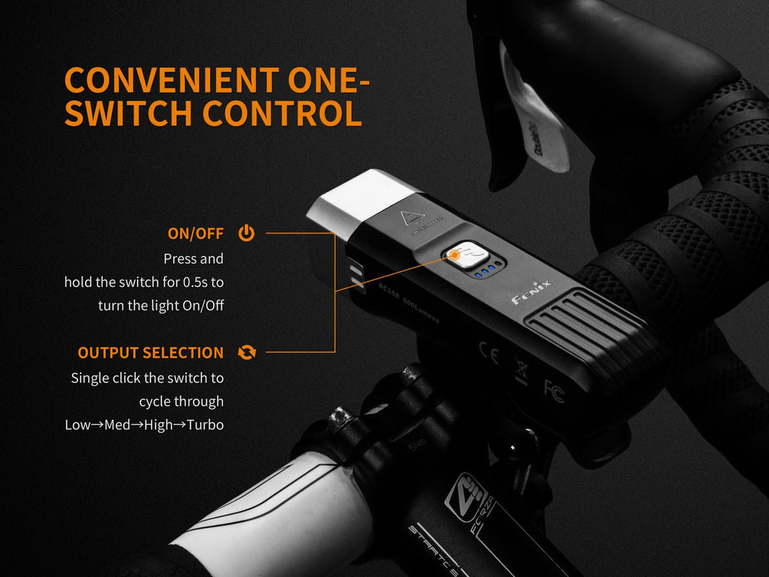Fenix BC25R LED Bike Light - Fenix Store