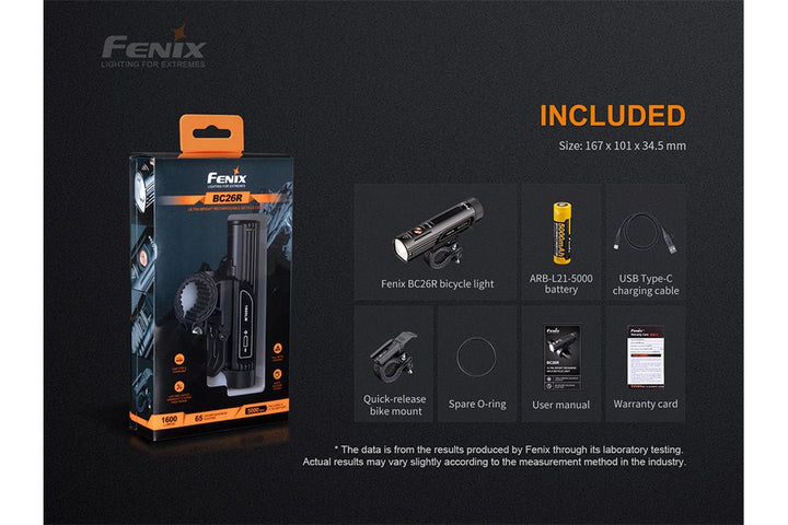 Fenix BC26R LED Bike Light - Fenix Store