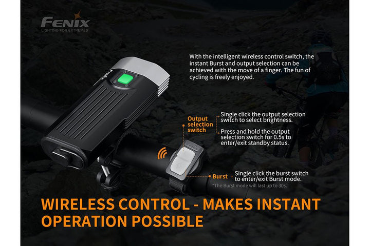 Fenix BC30 V2 LED Bike Light - Fenix Store