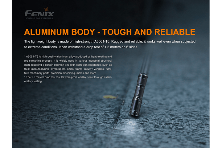 Fenix E01 V2.0 AAA LED Flashlight - Fenix Store