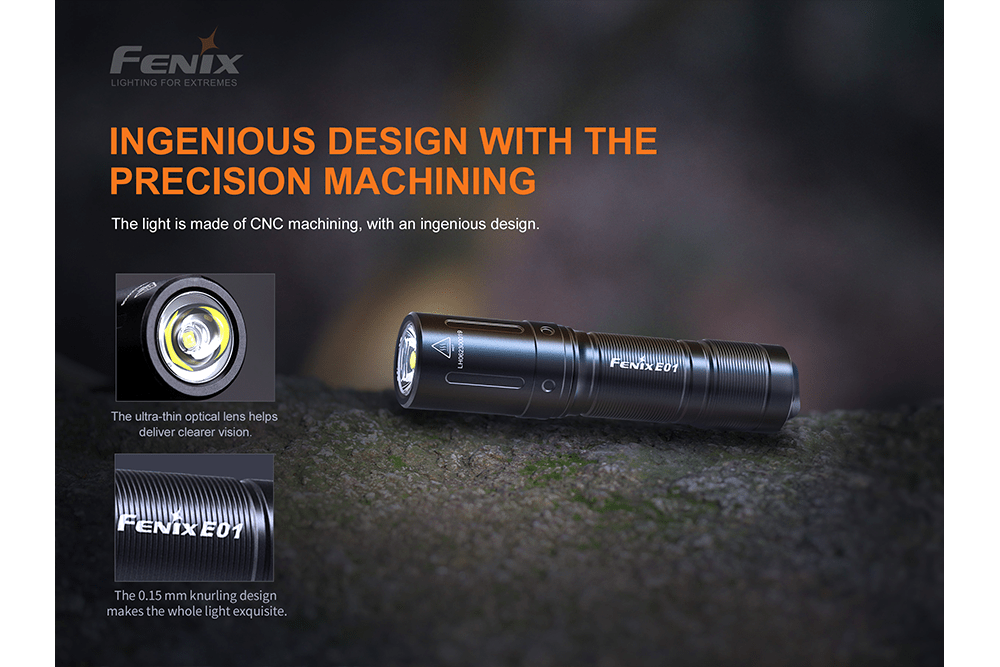 Fenix E01 V2.0 AAA LED Flashlight - Fenix Store