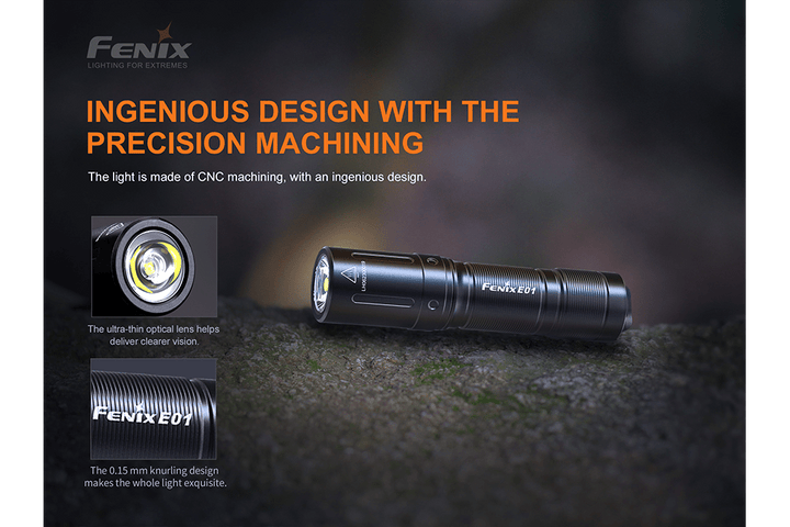 Fenix E01 V2.0 AAA LED Flashlight - Fenix Store