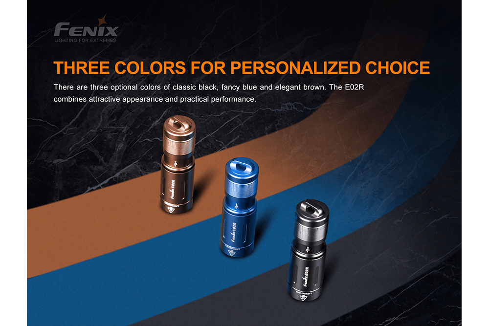 Fenix E02R LED Keychain Light - Discontinued - Fenix Store
