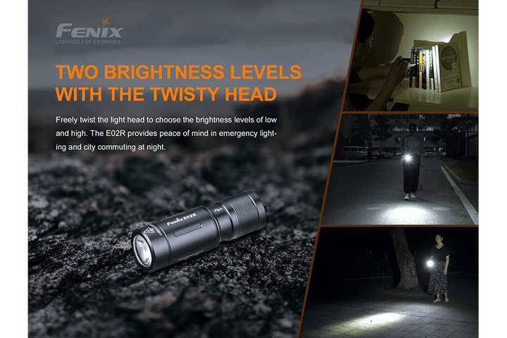Fenix E02R LED Keychain Light - Discontinued - Fenix Store