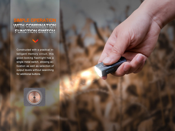 Fenix E03R V2 Keychain Flashlight - Fenix Store