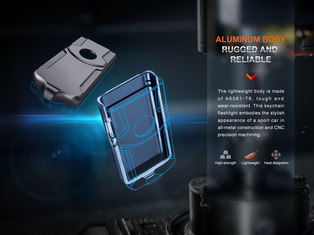 Fenix E03R V2 Keychain Flashlight - Fenix Store