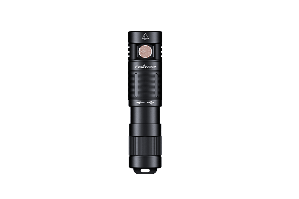 Fenix E09R Rechargeable High-Output Flashlight - 600 Lumens - Fenix Store