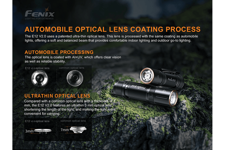 Fenix E12 V2.0 AA LED Flashlight - Discontinued - Fenix Store