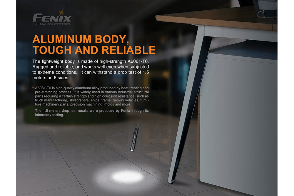 Fenix E20 V2.0 EDC Flashlight - 350 Lumens - Fenix Store