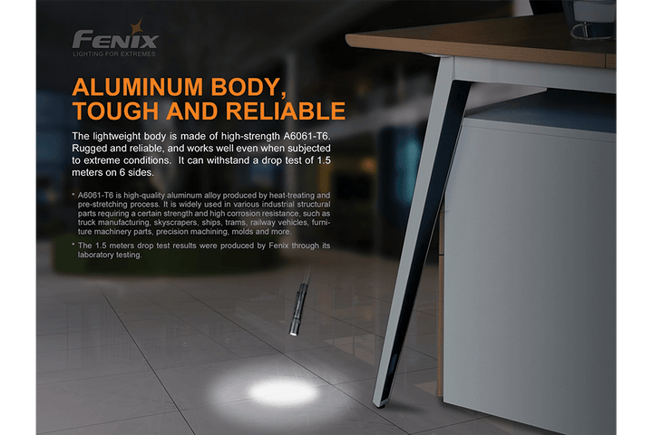Fenix E20 V2.0 EDC Flashlight - 350 Lumens - Fenix Store