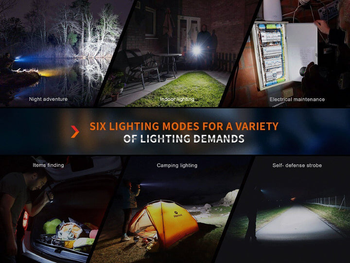 Fenix E35R High-Performance Rechargeable LED Flashlight - Fenix Store
