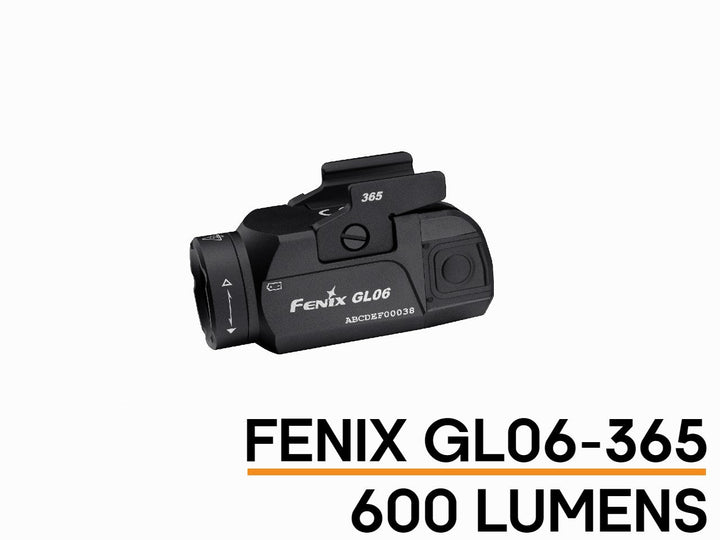 Fenix GL06 Pocket Pistol Tactical LED Light - 600 Lumens - Fenix Store