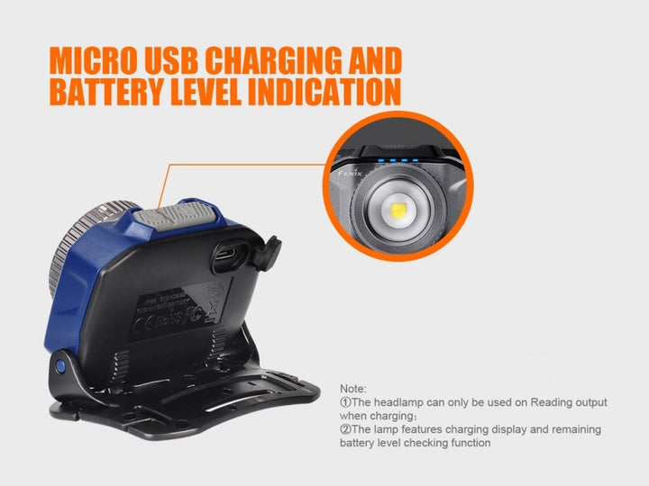 Fenix HL40R Focusable USB Rechargeable LED Headlamp - Fenix Store