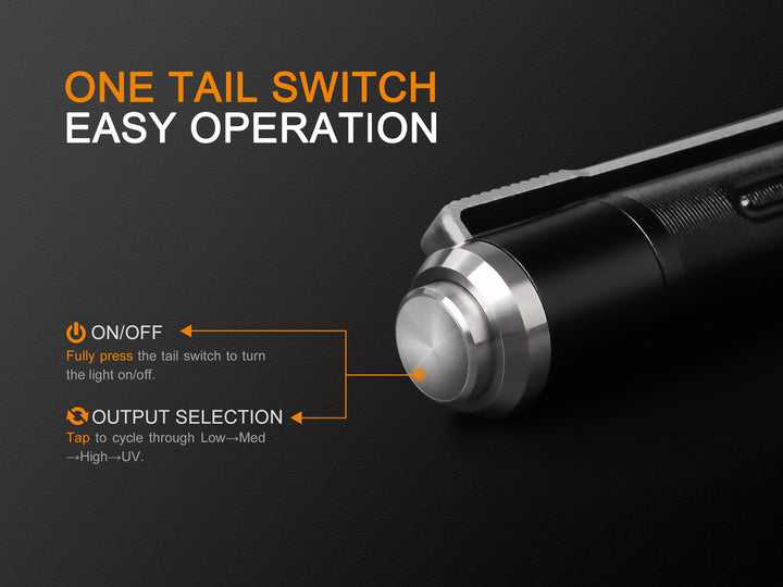 Fenix LD02 V2.0 EDC LED Penlight with UV Lighting - Fenix Store