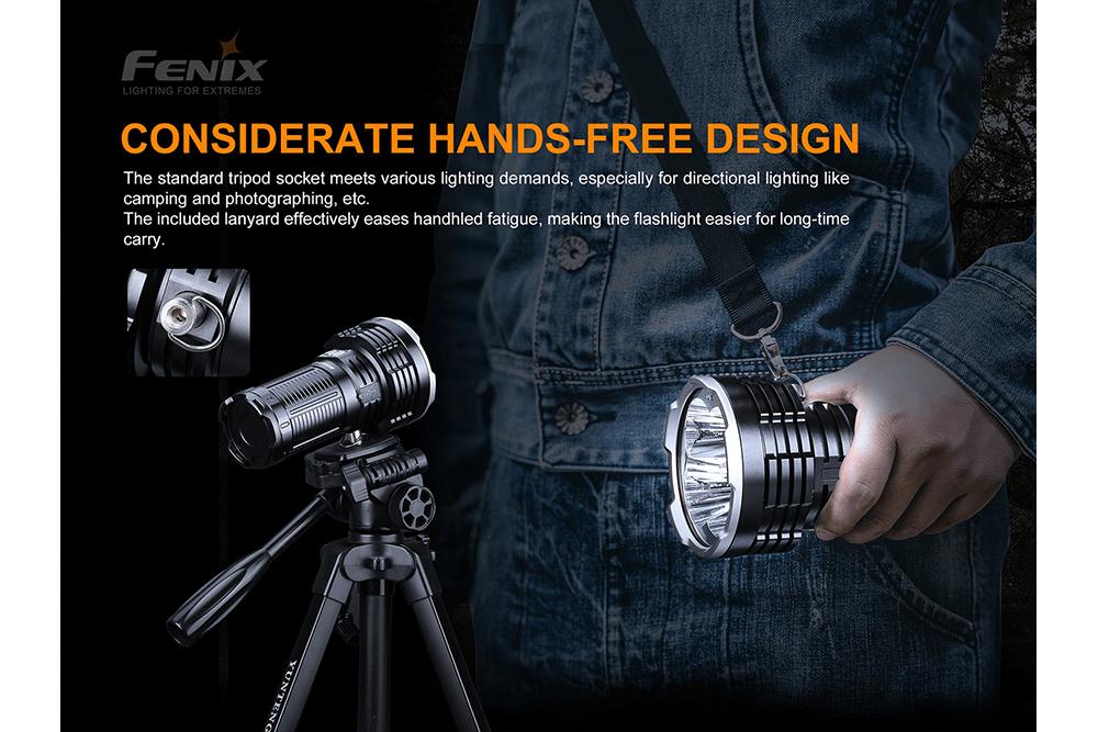 Fenix LR50R Multifunctional LED Search Light - 12000 Lumens - Fenix Store