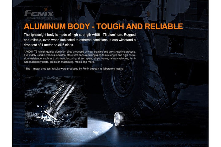 Fenix LR80R Rechargeable LED Searchlight - 18000 Lumens - Fenix Store