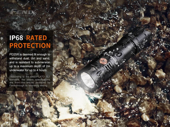 Fenix PD25R Rechargeable LED Flashlight - Fenix Store