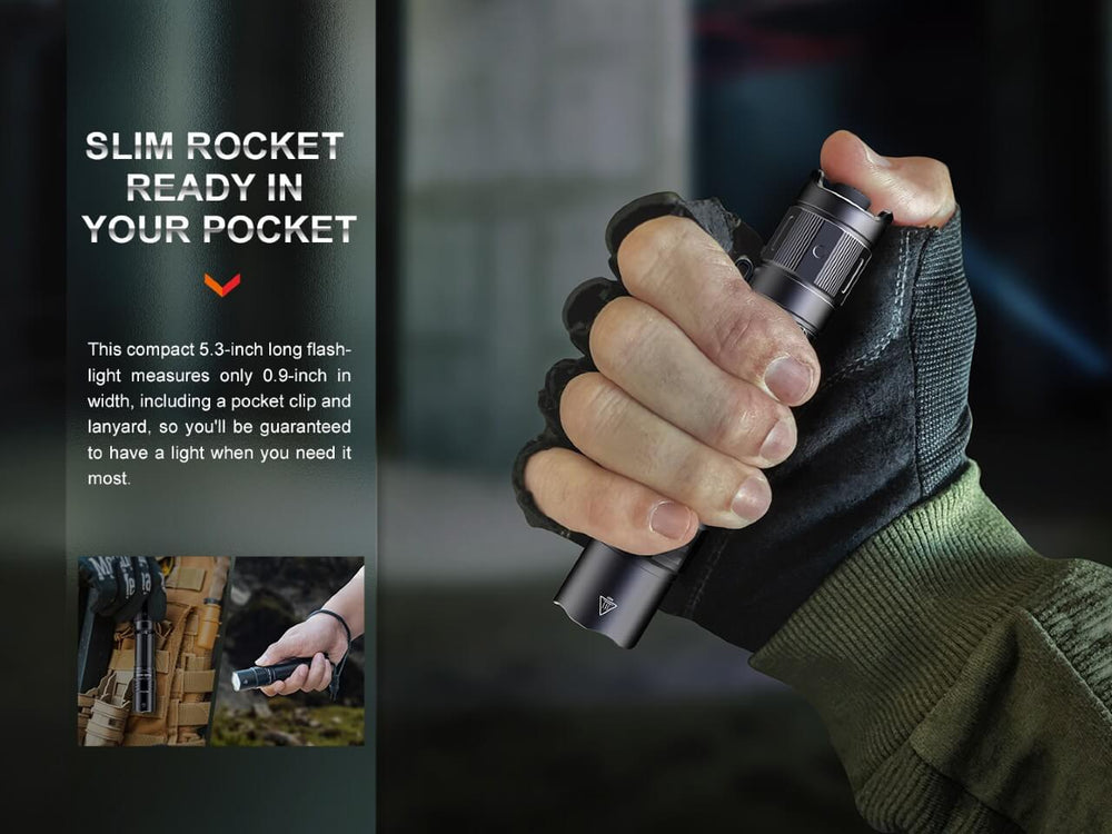 Fenix PD35R Compact Rechargeable Tactical Flashlight - Fenix Store