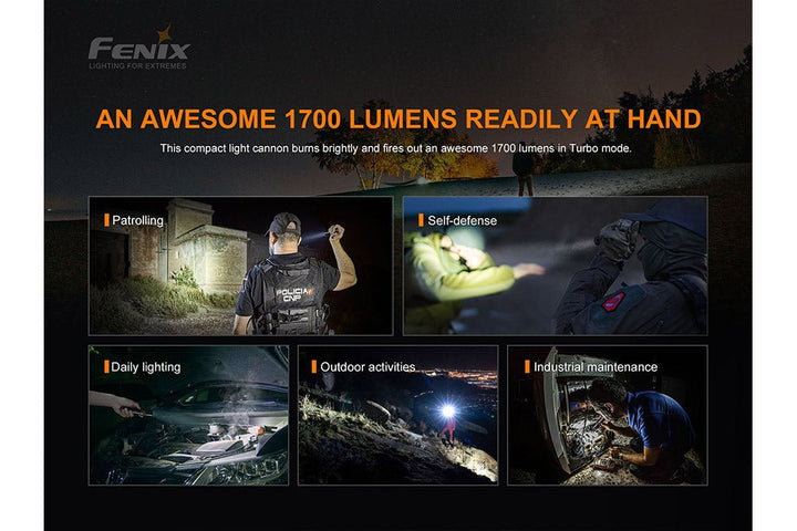 Fenix PD35 V3.0 Everyday Carry Flashlight - 1700 Lumens - Fenix Store