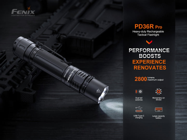 Fenix PD36R Pro + FREE Mini-Lite Bundle - discontinued - Fenix Store