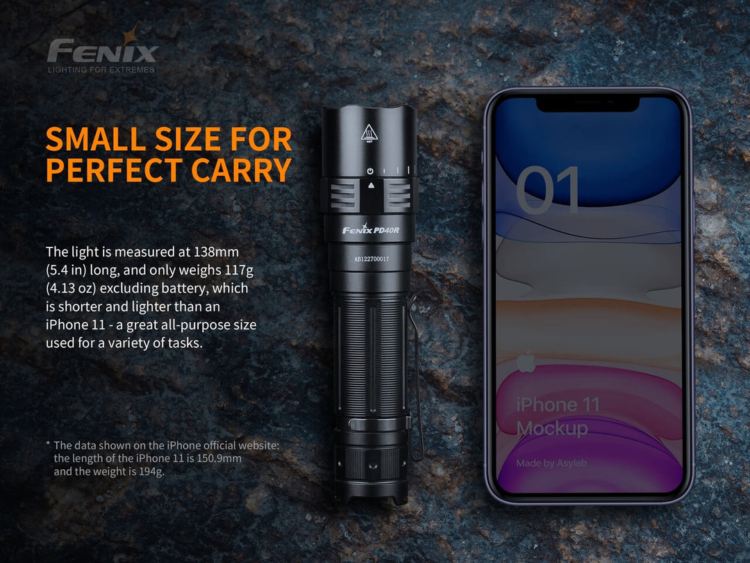 Fenix PD40R V2.0 LED Flashlight - Discontinued - Fenix Store