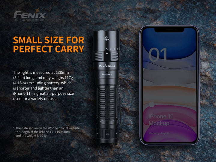Fenix PD40R V2.0 LED Flashlight - Discontinued - Fenix Store