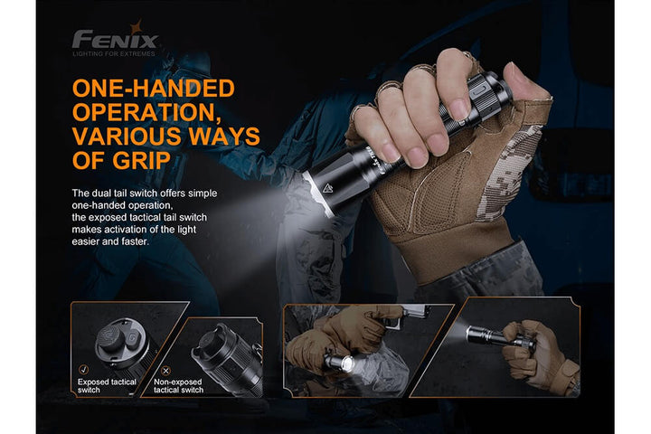 Fenix TK16 V2.0 Tactical Flashlight - 3100 Lumens - Fenix Store