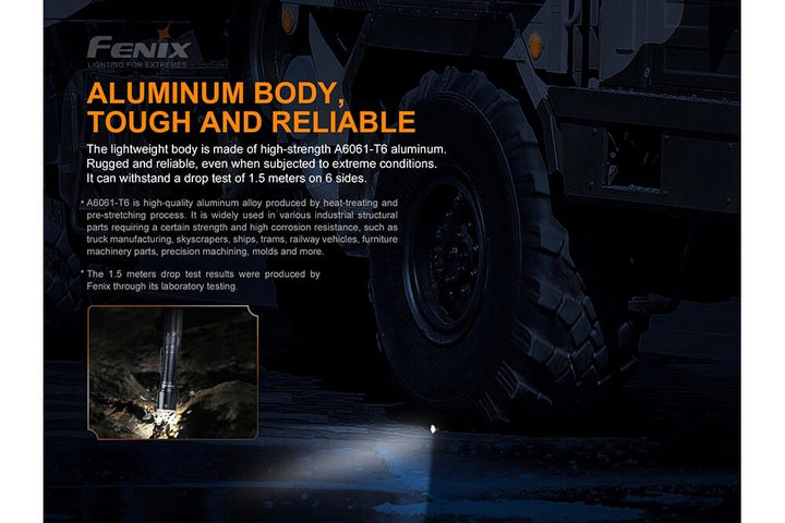 Fenix TK16 V2.0 Tactical Flashlight - 3100 Lumens - Fenix Store