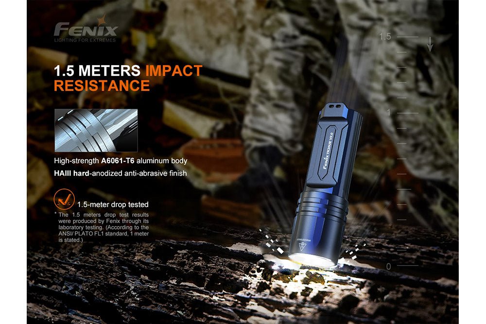 Fenix TK35UE V2.0 Flashlight - 5000 Lumens - Fenix Store