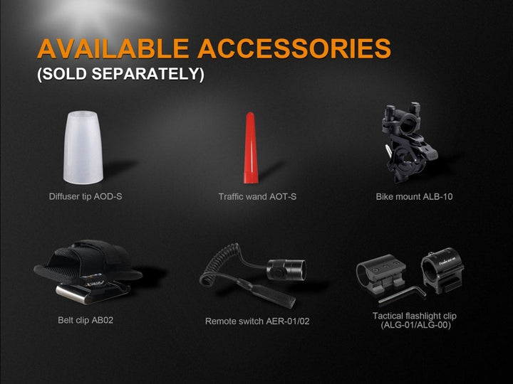 Fenix UC35 V2.0 LED Rechargeable EDC Flashlight - Fenix Store