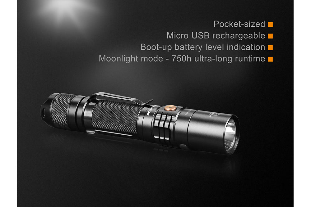 Fenix UC35 V2.0 LED Rechargeable EDC Flashlight - Fenix Store