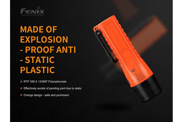 Fenix WF11E Intrinsically Safe Flashlight - Fenix Store