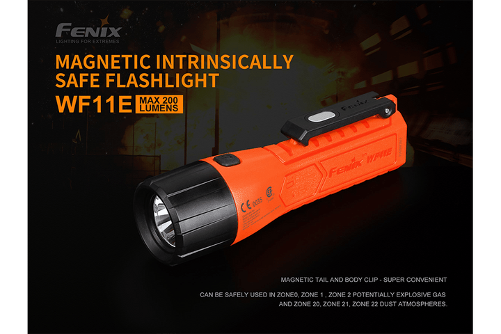 Fenix WF11E Intrinsically Safe Flashlight - Fenix Store