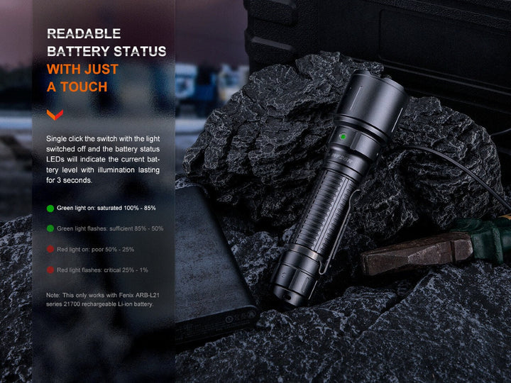 Fenix WF26R Cradle Charging LED Work Flashlight - Fenix Store