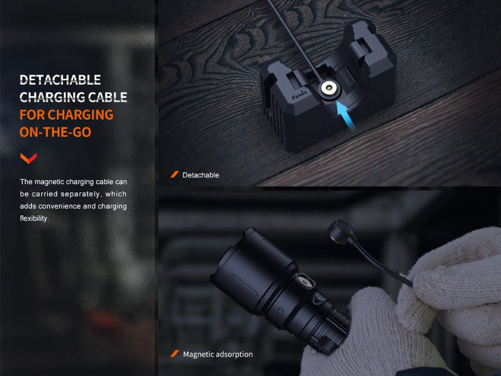 Fenix WF26R Cradle Charging LED Work Flashlight - Fenix Store