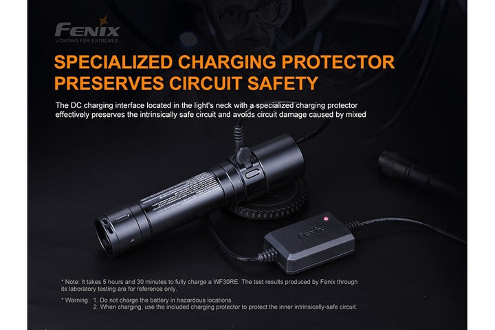 Fenix WF30RE Intrinsically Safe Flashlight - discontinued - Fenix Store